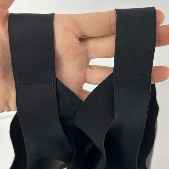 Victoria's Secret‎ Angel Max Black Silver Stars  Sport Workout Bra Sz 34 DDD - Picture 5 of 11